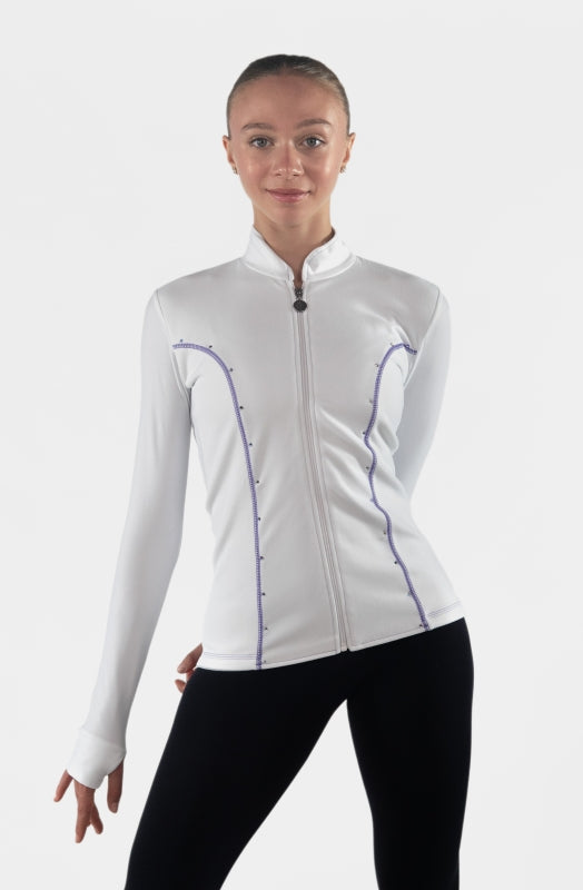 Karisma Jacket with Contrasting Stitching