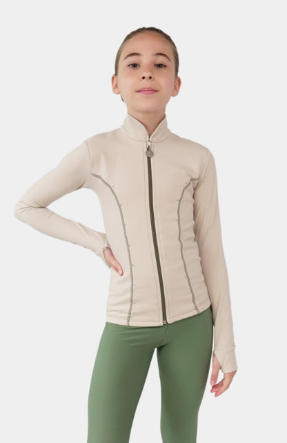 Karisma Jacket with Contrasting Stitching
