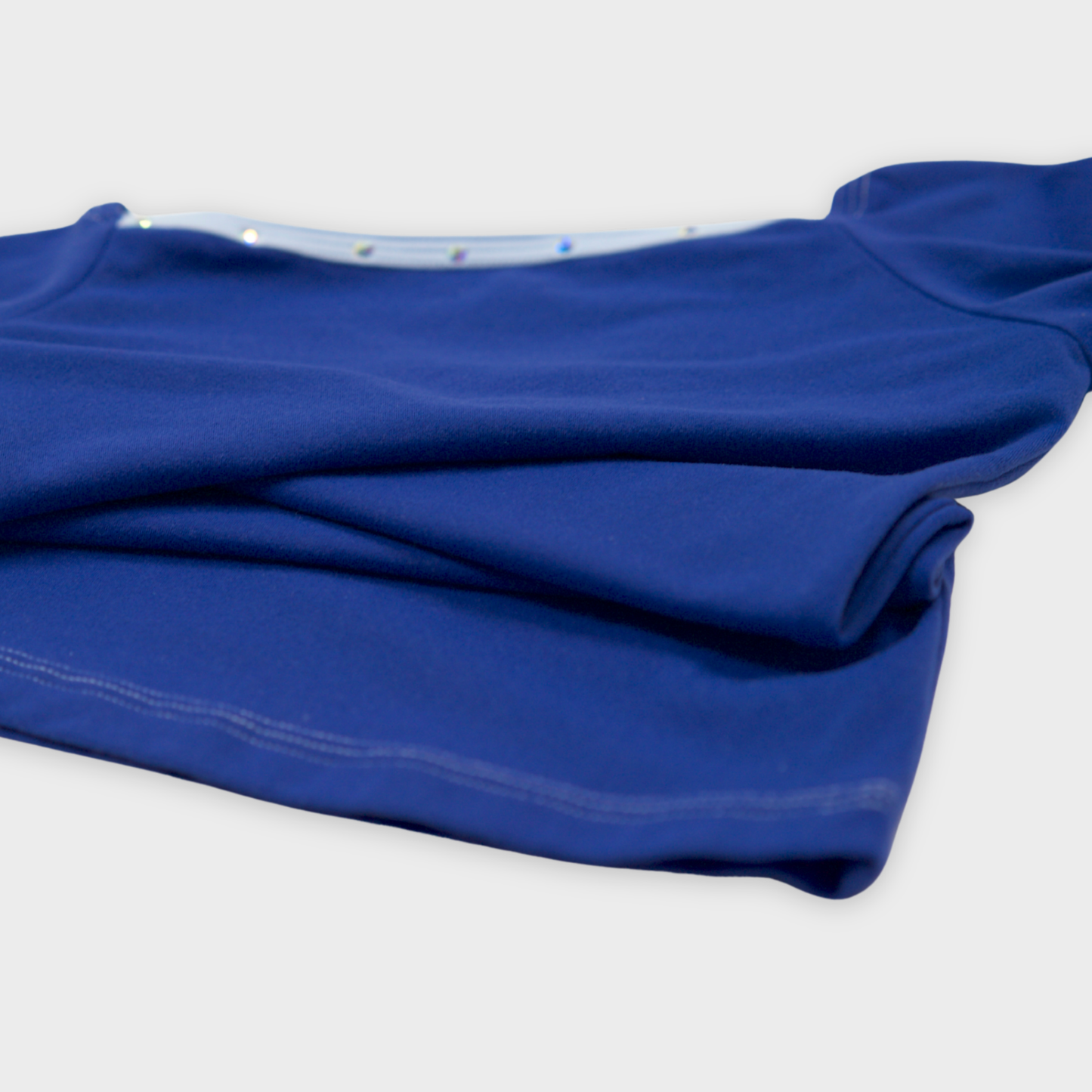 Titta Shirt with Contrasting Trim and Straps Long Sleeves