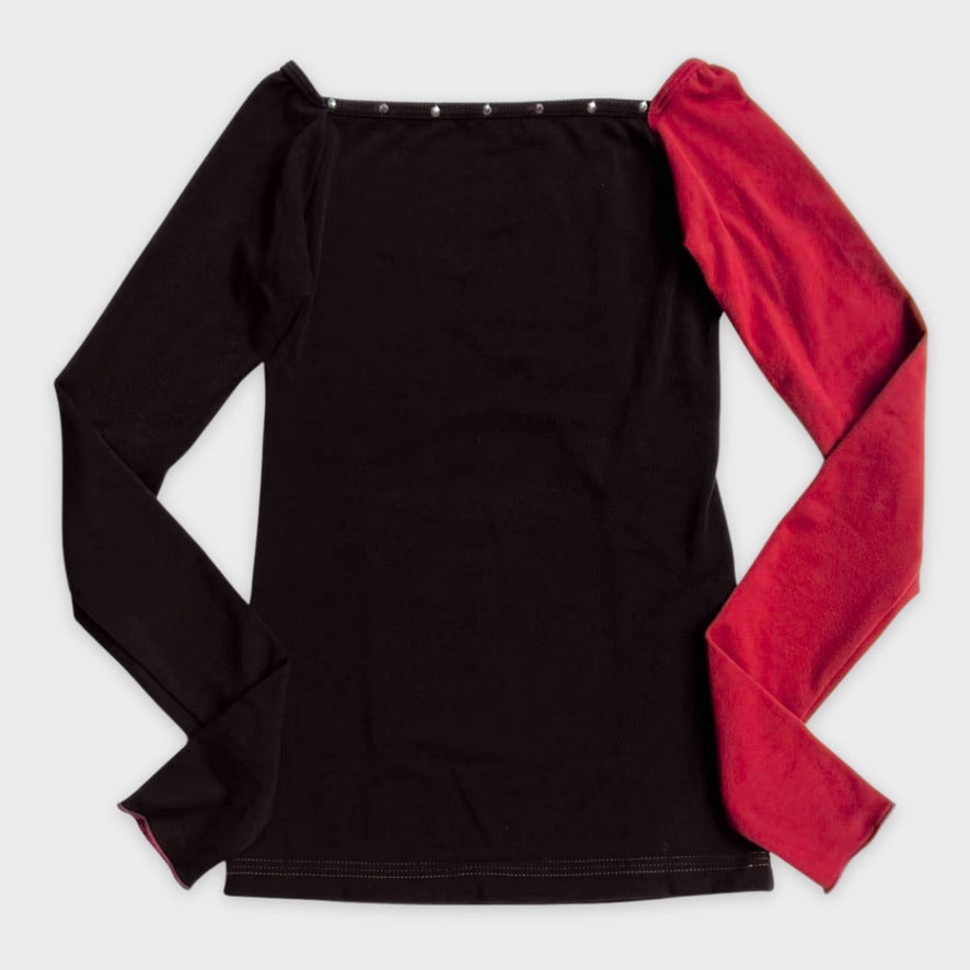 Bicolor Titta Long Sleeves Shirt